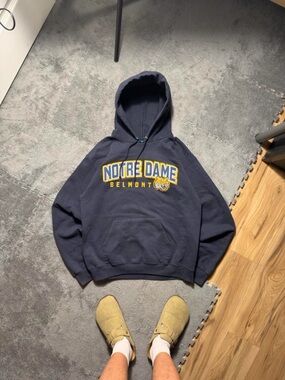 Champion Black Hoodie with Yellow Logo and Patch